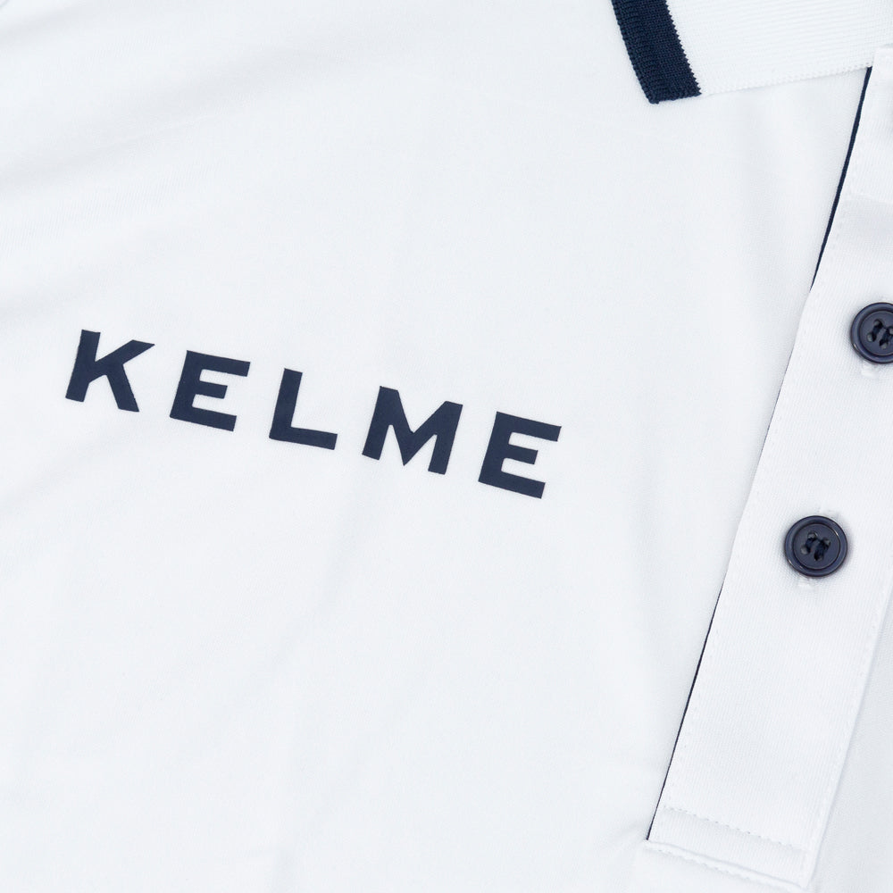 Travel Polo White/Navy - Adult
