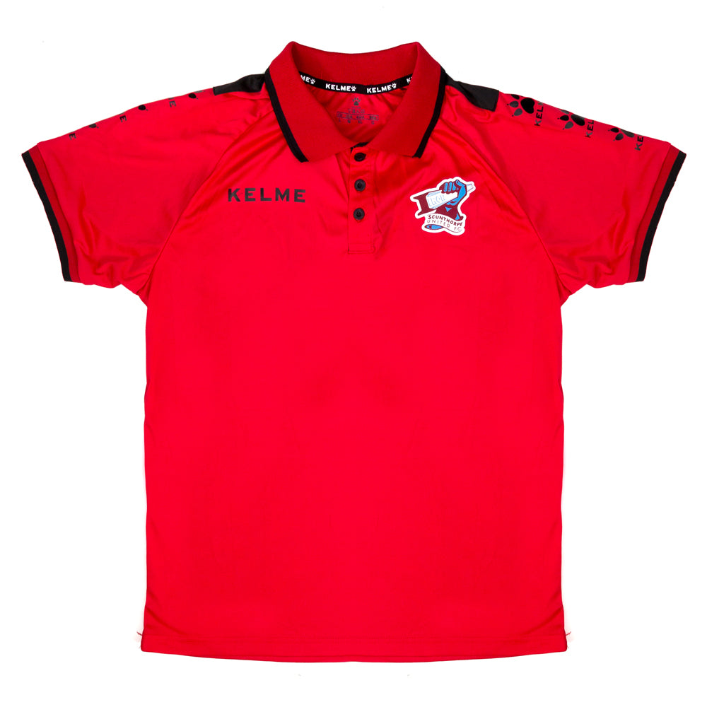 Red Travel Polo Shirt