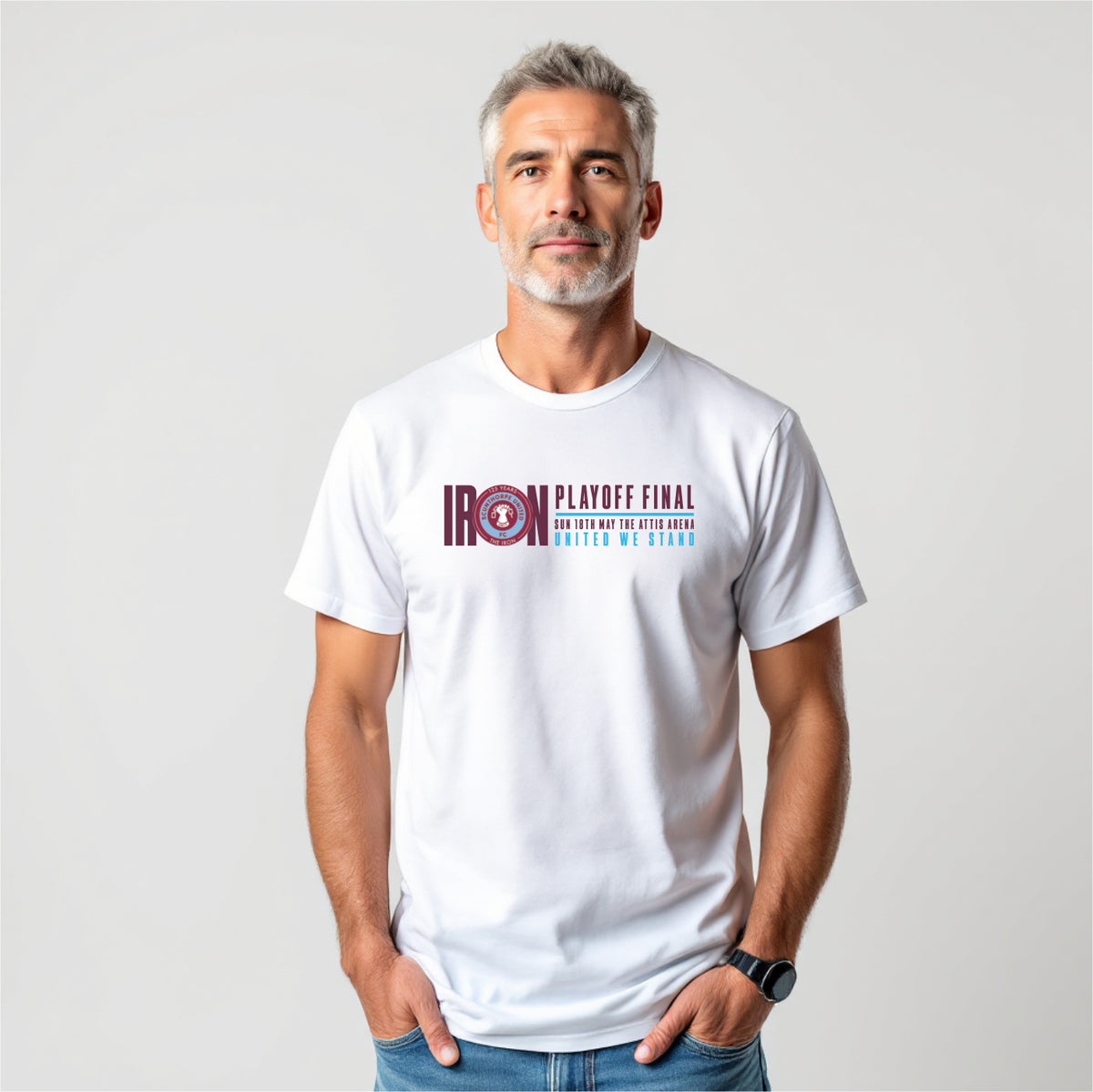 White Playoff Final T Shirt *Online Exclusive*