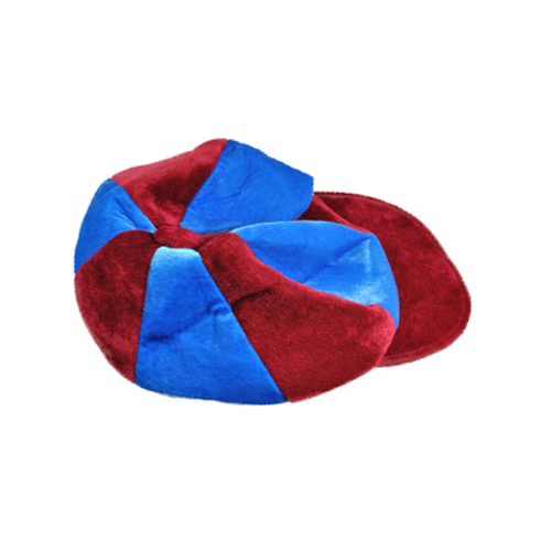 Claret Blue Jockey Hat