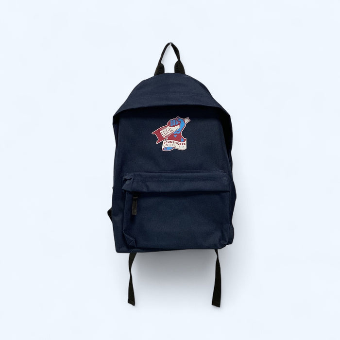 Navy Crest Rucksack