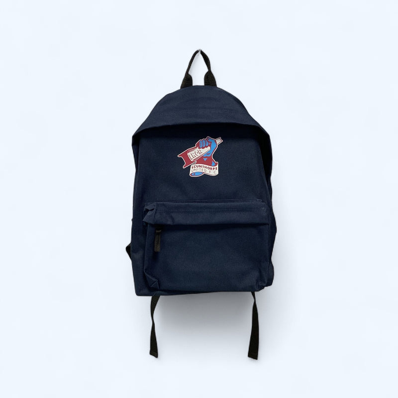 Navy Crest Rucksack