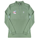 Staff Half Zip Sweat Sage
