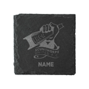 Personalised Crest Slate Coaster *