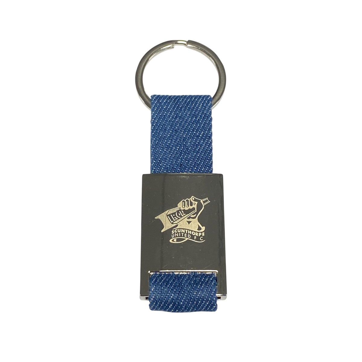 Denim Keyring