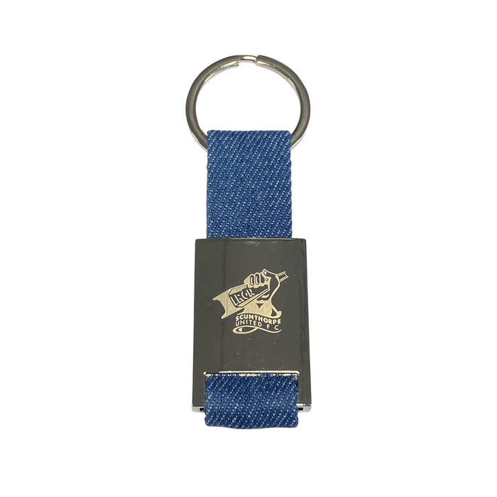 Denim Keyring