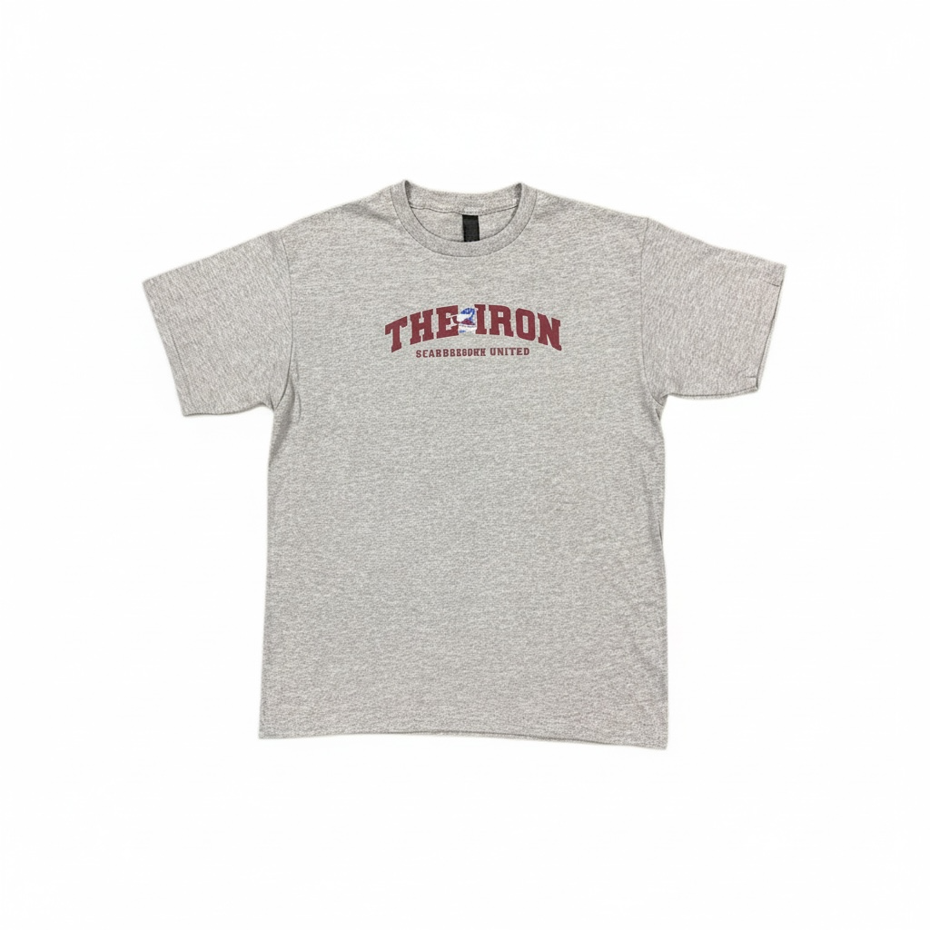 Youth Iron T Shirt Grey