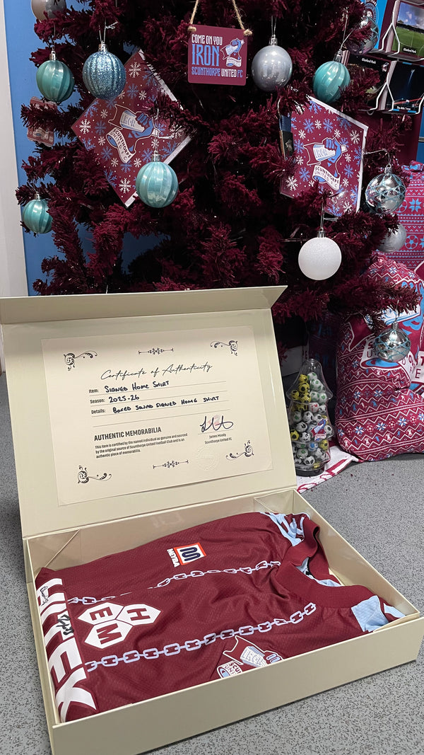 Limited edition boxed signed shirt