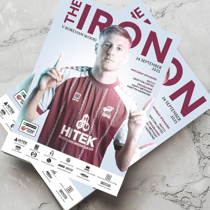 Boreham Wood programme (24/09/25)