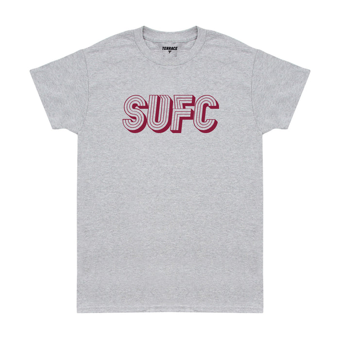 Grey SUFC T Shirt *Online Exclusive*