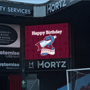 Scoreboard Message