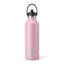 Crest Steel Water Bottle Pink