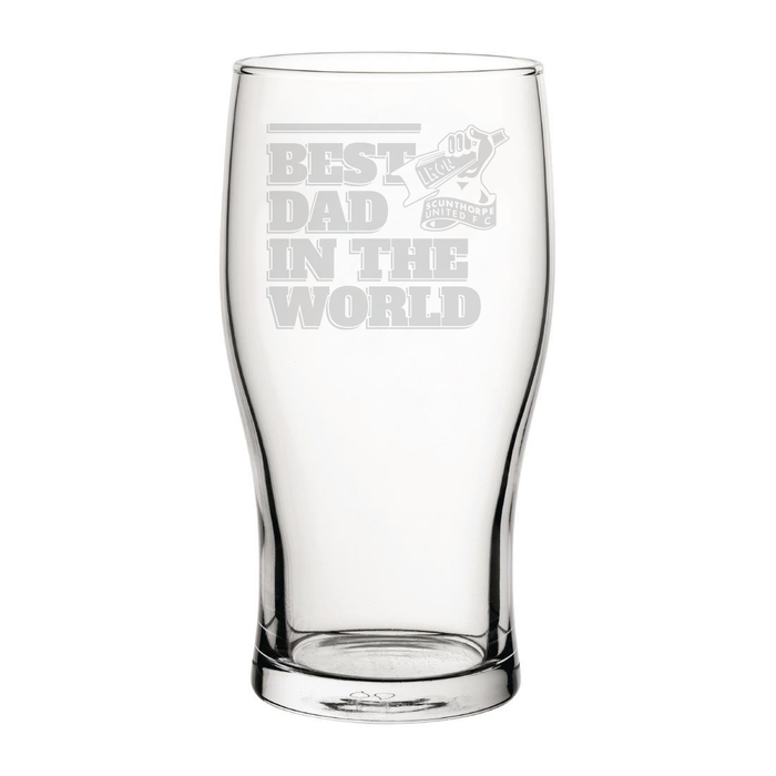 Best Dad In The World Pint Glass *ONLINE EXCLUSIVE*