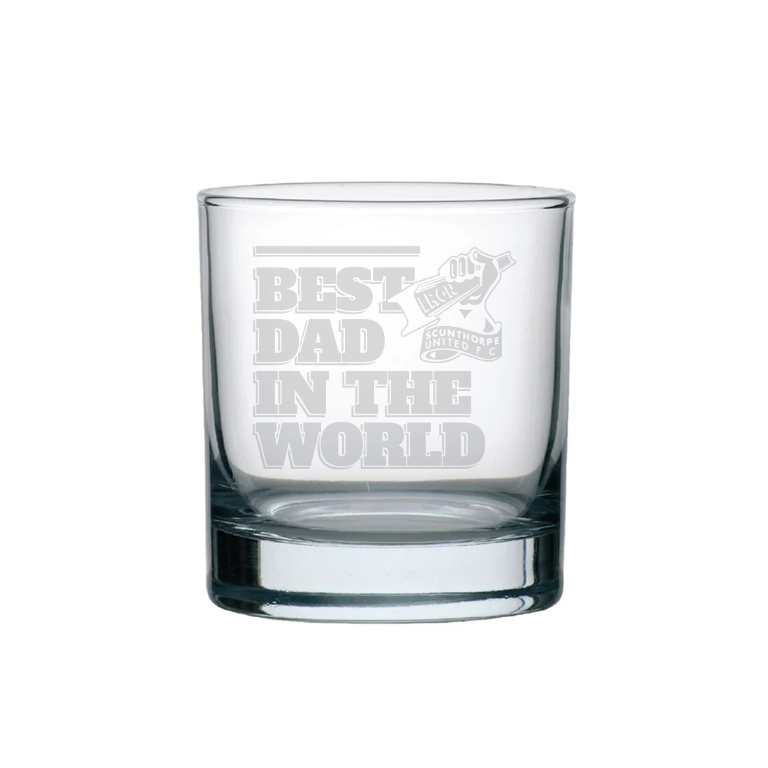Best Dad In The World Whiskey Glass *ONLINE EXCLUSIVE*