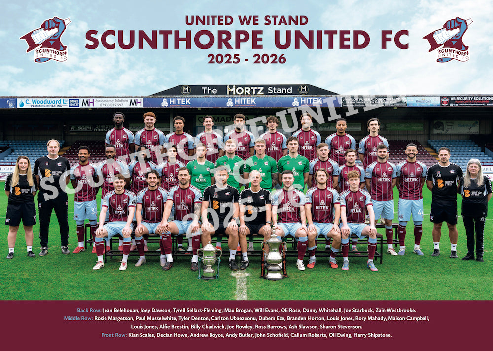 Squad Photo Poster 2025/2026