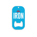 Iron Bottle Opener Keyring