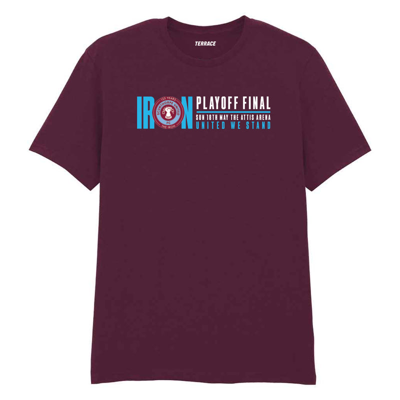 Claret Playoff Final T Shirt *Online Exclusive*