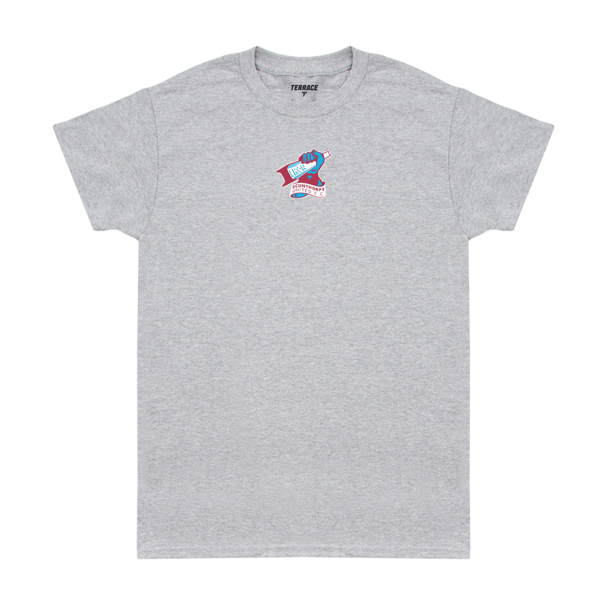 Grey Centre Crest T Shirt *Online Exclusive*
