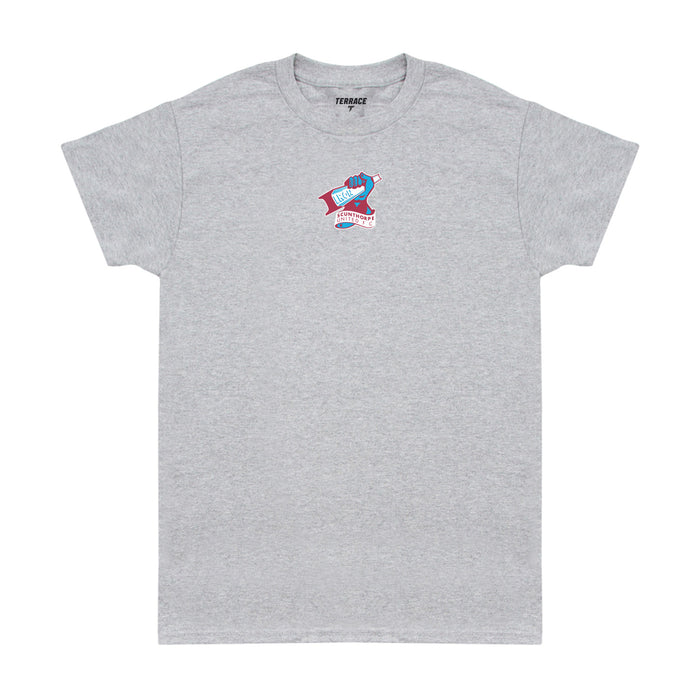 Grey Centre Crest T Shirt *Online Exclusive*