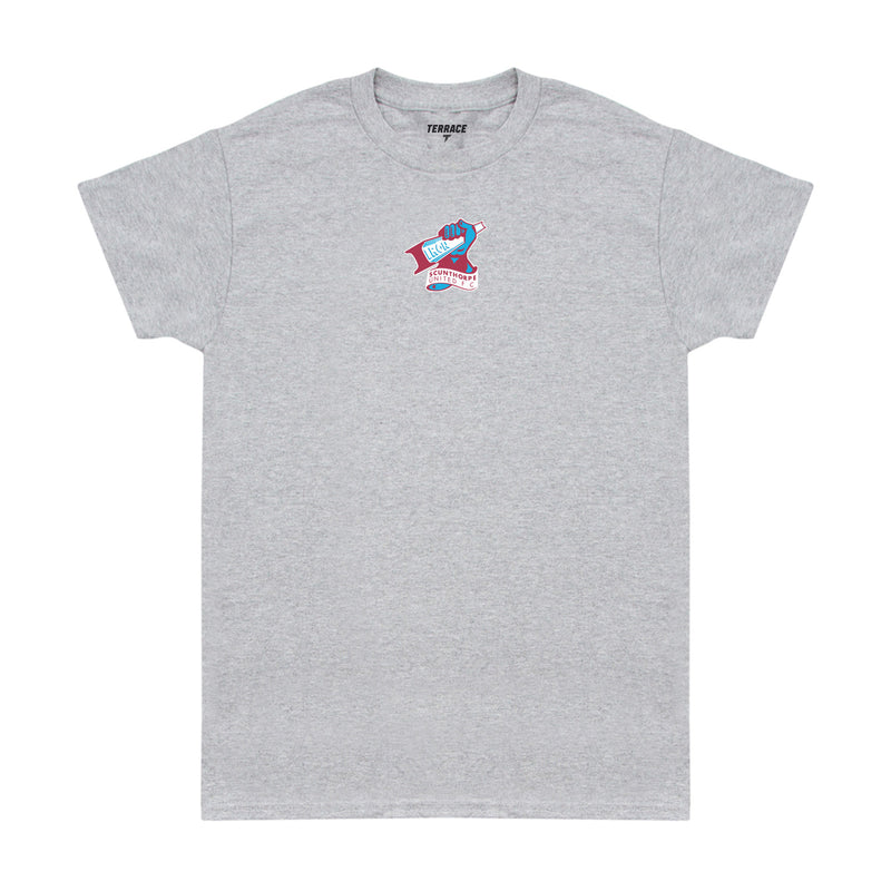 Grey Centre Crest T Shirt *Online Exclusive*