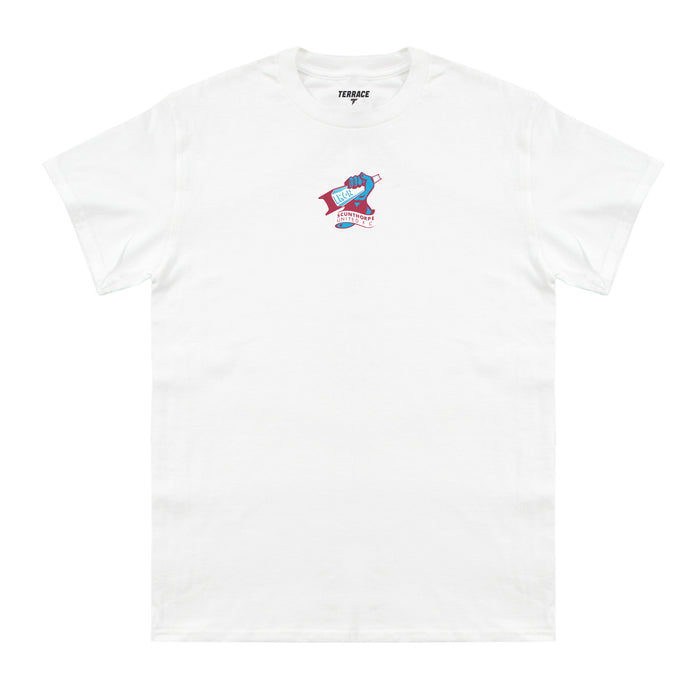 White Centre Crest T Shirt *Online Exclusive*