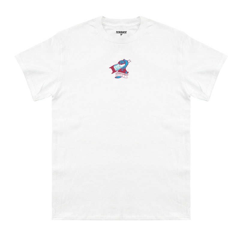 White Centre Crest T Shirt *Online Exclusive*