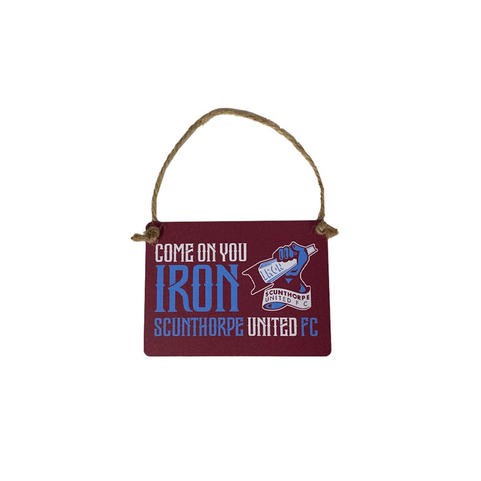 Come On You Iron Mini Dangler