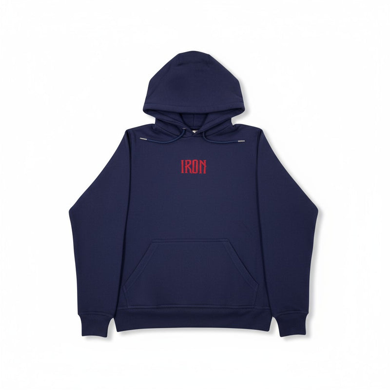 Iron Navy Hoodie