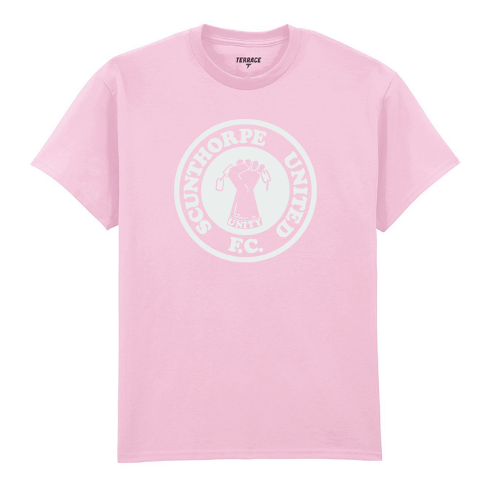 Baby Pink Unity Crest T Shirt *Online Exclusive*