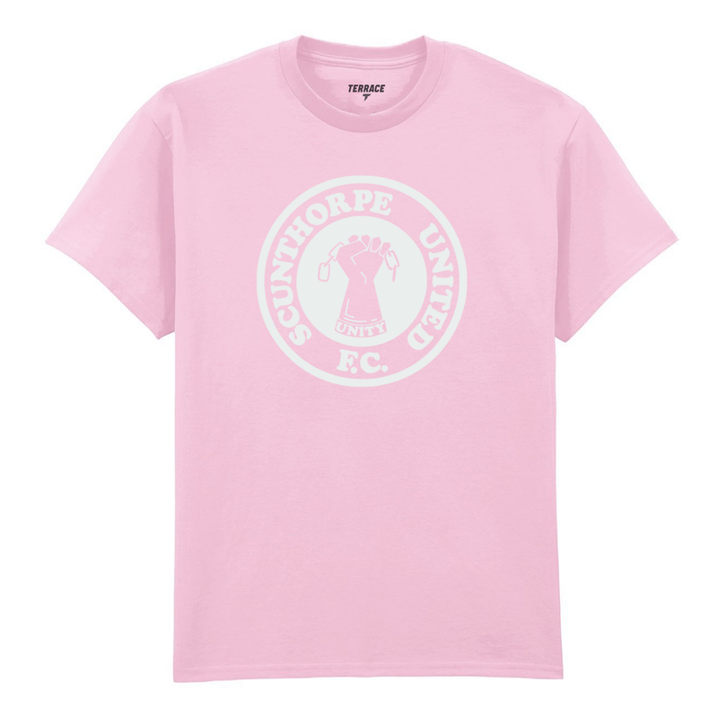 Baby Pink Unity Crest T Shirt *Online Exclusive*