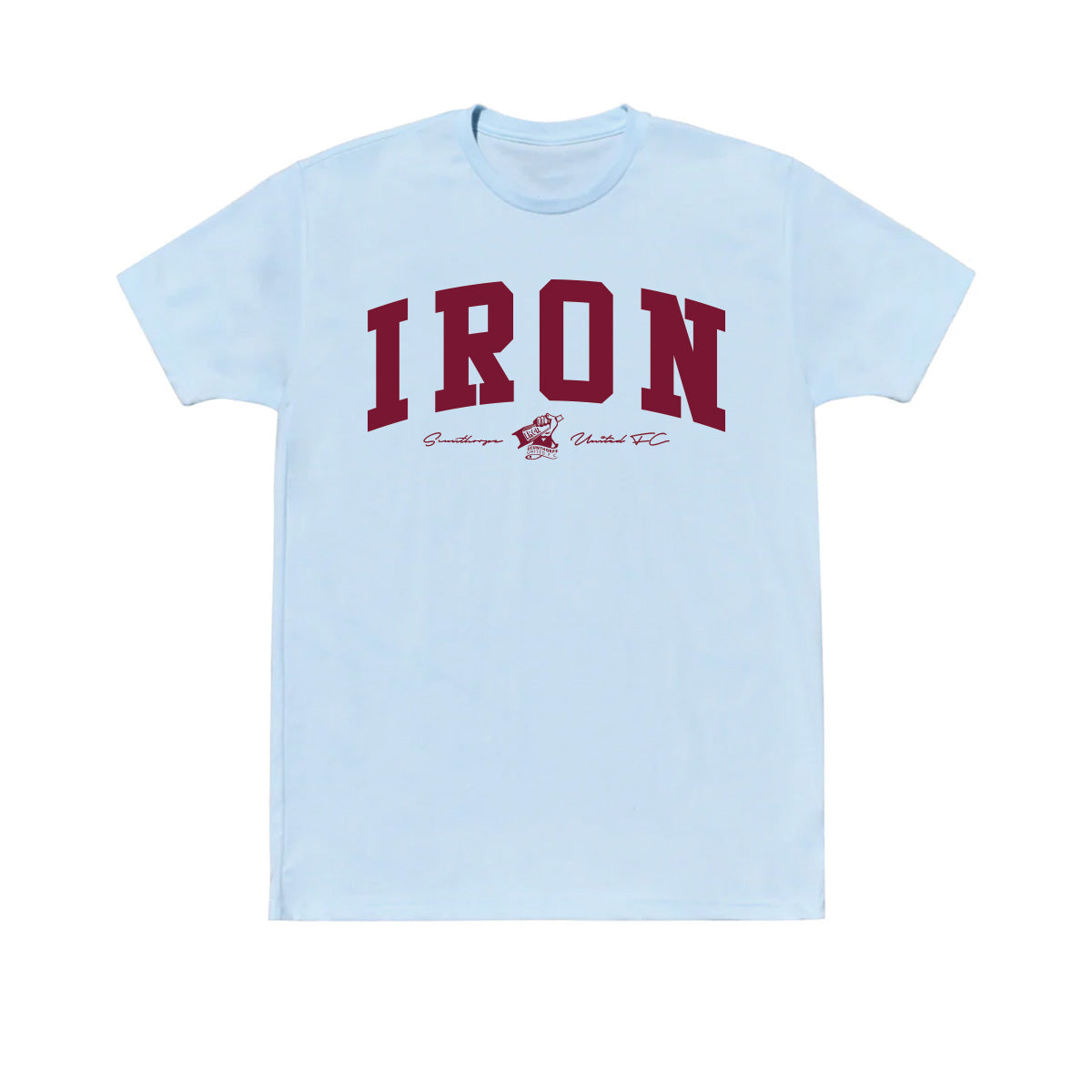 Iron T Shirt Light Blue