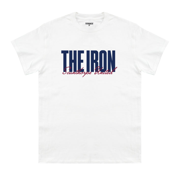 White The Iron SUFC T Shirt *Online Exclusive*