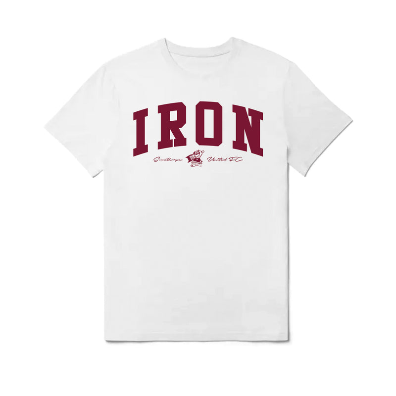 Iron T Shirt White
