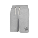 Grey Mono Crest Jog Shorts *