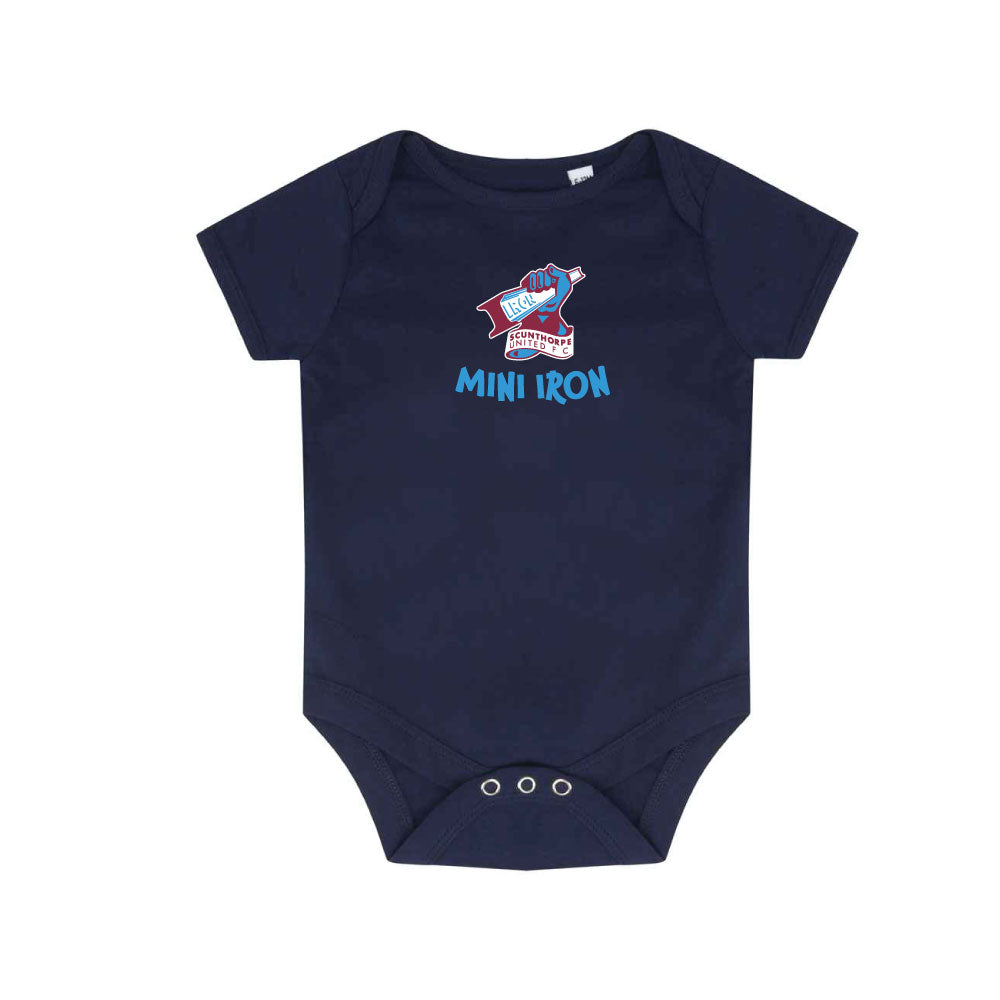 Navy Baby Grow