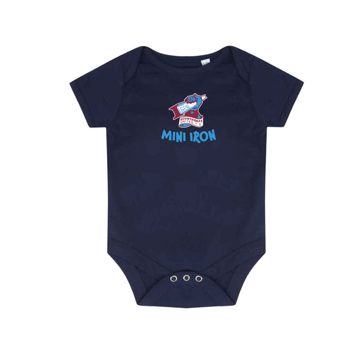Navy Baby Grow