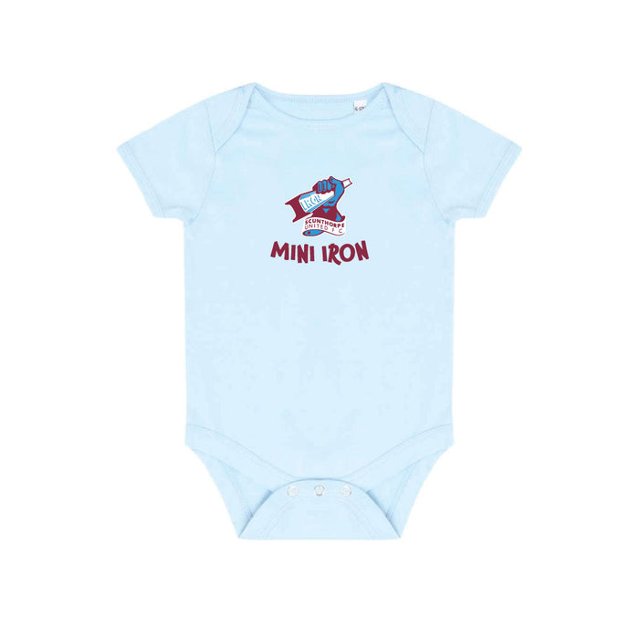 Pale Blue Baby Grow