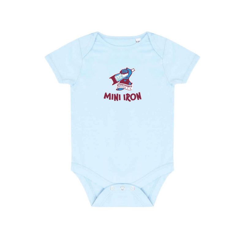 Pale Blue Baby Grow