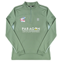 Staff Half Zip Sweat Sage