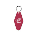 Claret Motel Keyring *