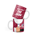 Santa Loves The Iron Mug