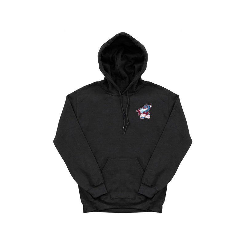 Youth Crest Hoodie Black