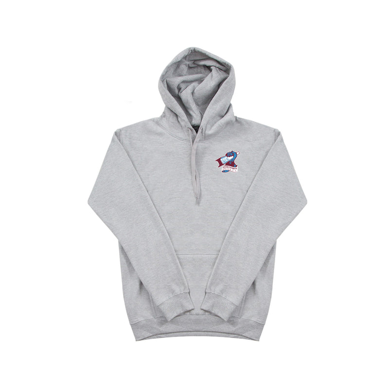 Youth Crest Hoodie Grey