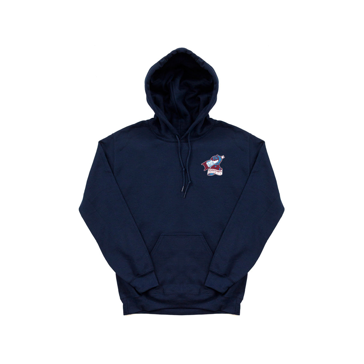 Youth Crest Hoodie Navy