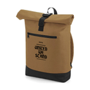 United We Stand Roll Top Rucksack Caramel*