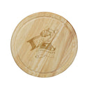 Crest Wooden Chopping Board *